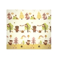 Double-sided Children THERMO PLAY MAT 180-200cm Foldable IN THE FOREST